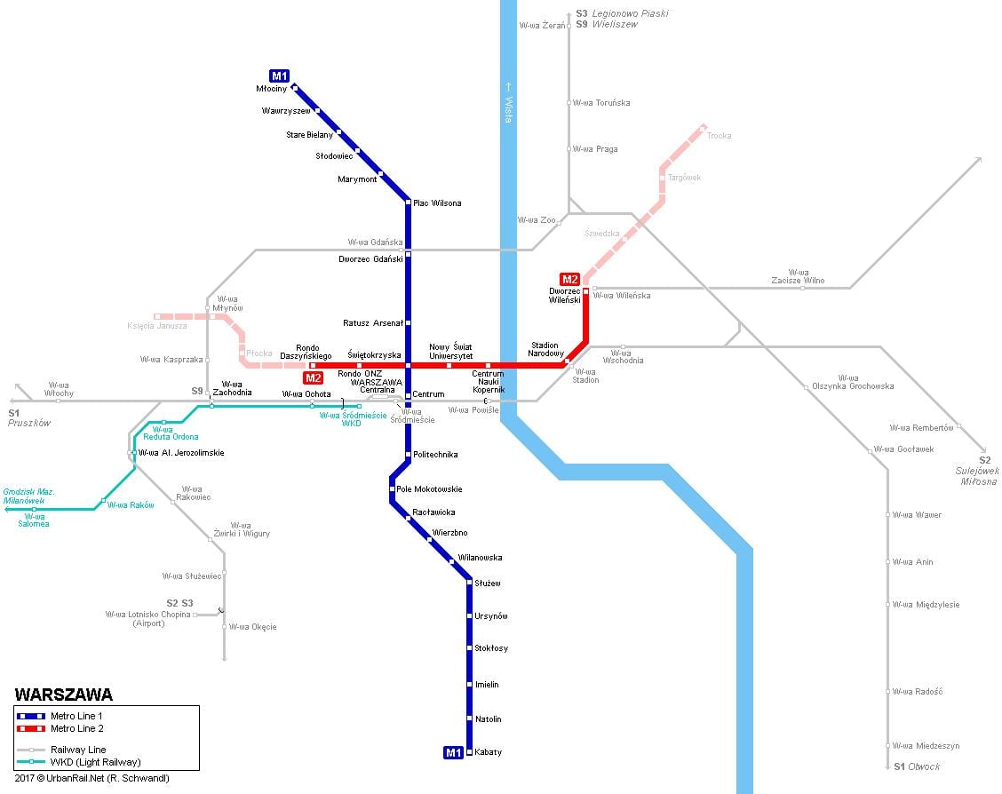 metro kort pólland