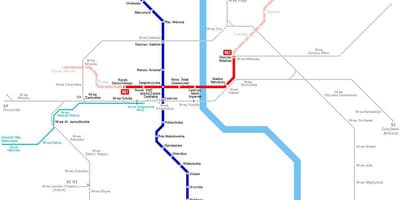 Metro kort pólland