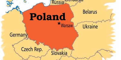 Warsaw í kort